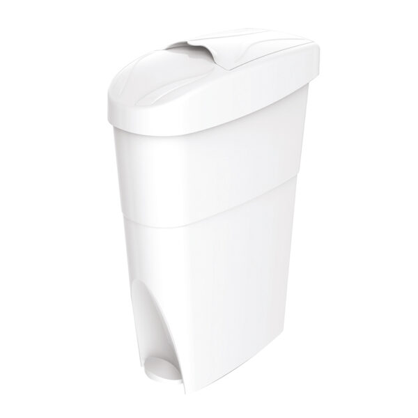 3000011-U.jpg POUBELLE A PEDALE A TRAPPE 18 L