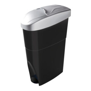 3000018-U.jpg POUBELLE A PEDALE A TRAPPE 18 L