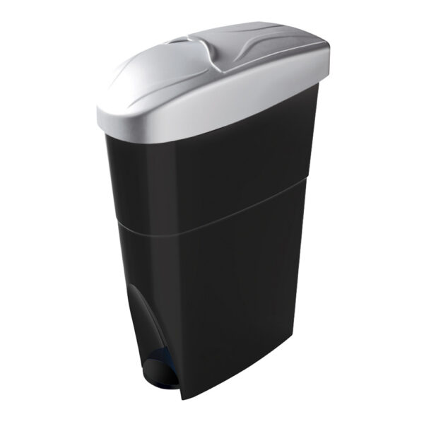 3000018-U.jpg POUBELLE A PEDALE A TRAPPE 18 L
