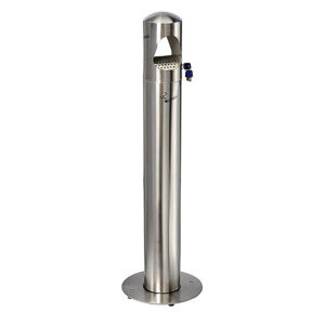 HYGCENDRIERB-INOX.jpg CENDRIER 8 L A POSER